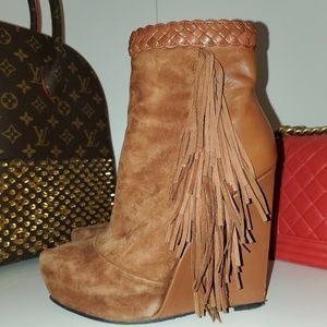 Boutique 9 wedge booties